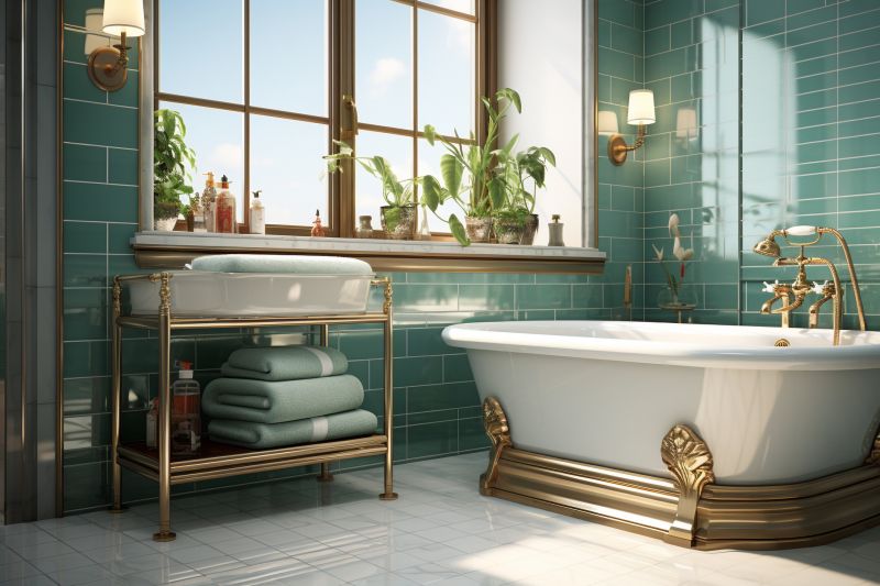 Elegant Vintage Style Bathtub